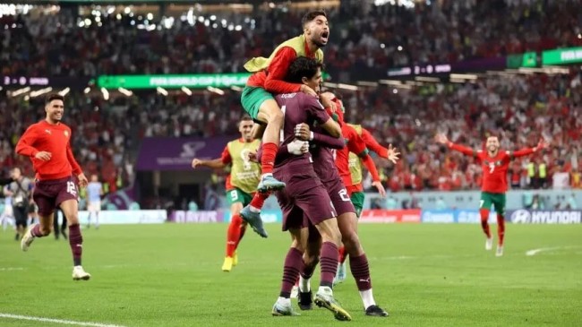 morroco beat spain qatar world cup