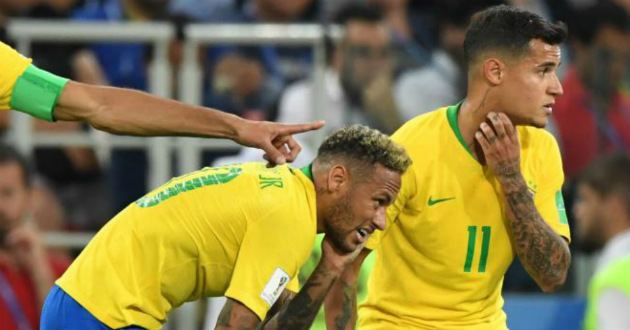 neymar and coutinho the brazilian stars