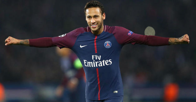 neymar celebrates a goal