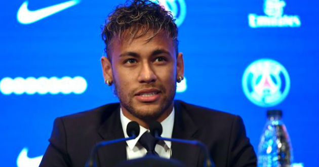 neymar press conference in psg