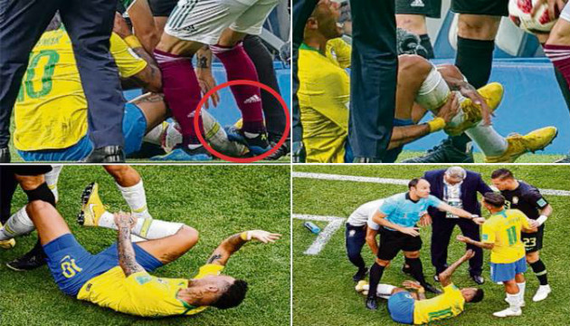 neymar vs mexico world cup