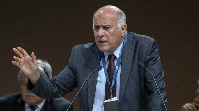 palestine football association president jibril rajoub