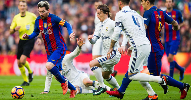 real madrid and barcelona messi