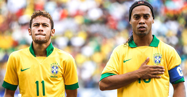 ronaldinho and neymar new