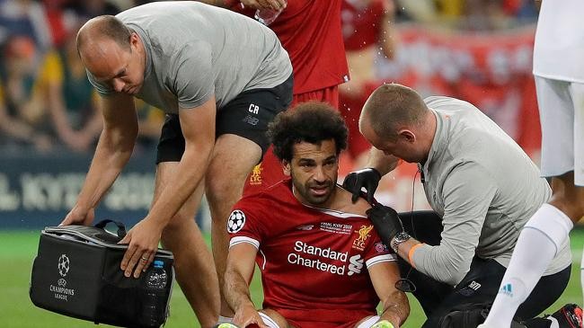 salah riled out from afcon