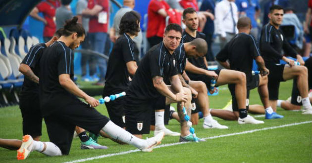 uruguayan national football team training