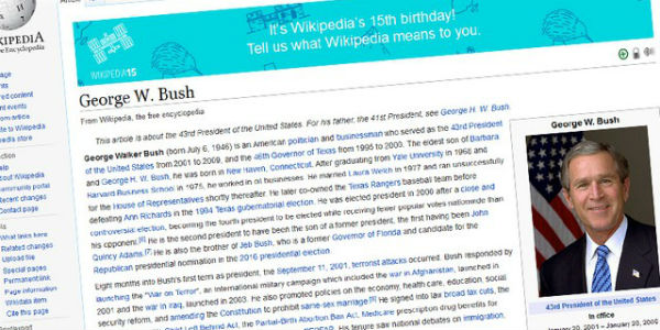 Bush Wikipedia