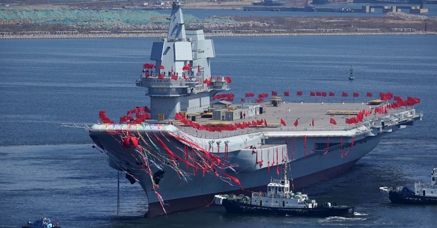 Chinas first aircraft carrier