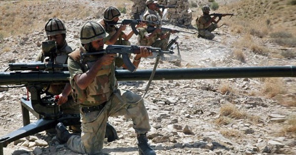 Pakistan Army attack