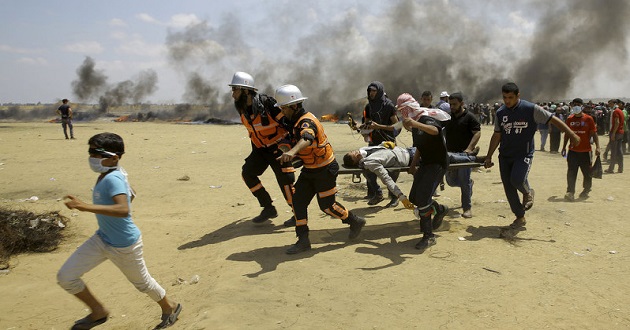 Palestinians dead in gaza