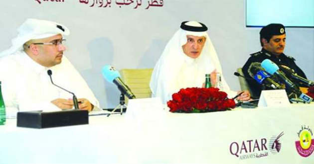Qatars visa free press brif