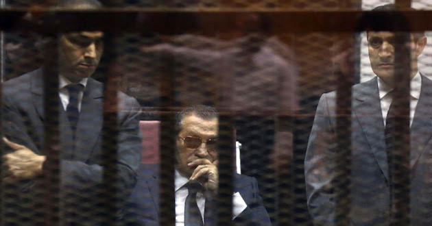 Two sons of Hosni Mubarak