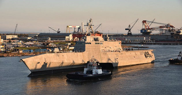 United States warships