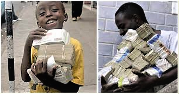 Zimbabwean dollars four