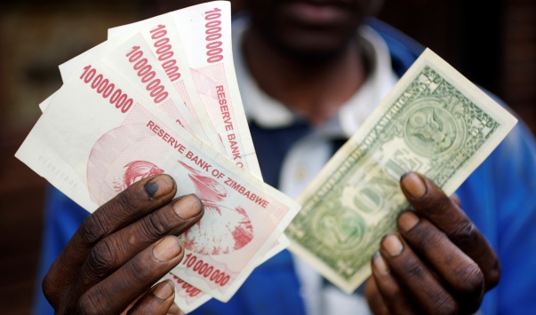 Zimbabwean dollars usd dollar