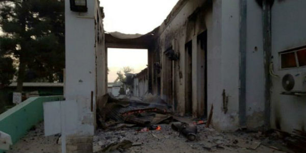 air attack in afghan hospital