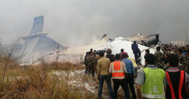 bangladeshi aircraft crashed