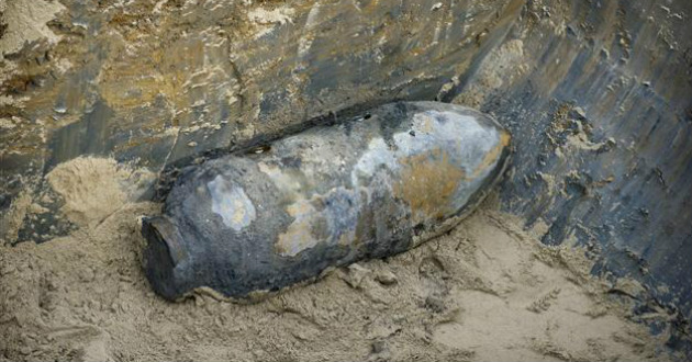 bomb of second world war found in germany
