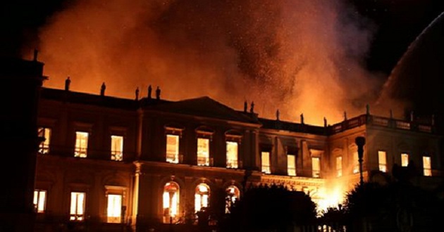 brazil museum fire