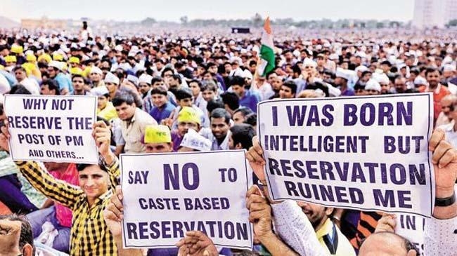 casteism protest in india