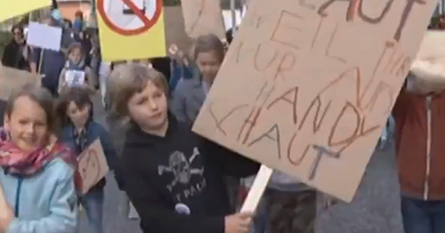 childrens protests in germany
