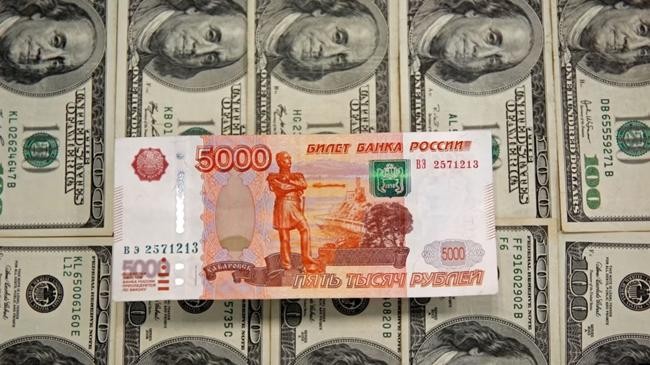 dollar by ruble