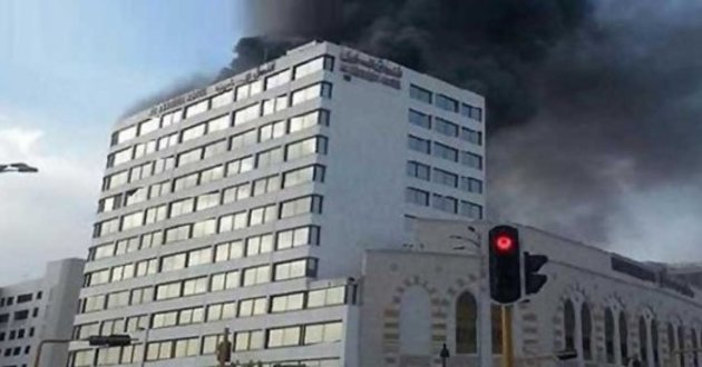 fire in madinah