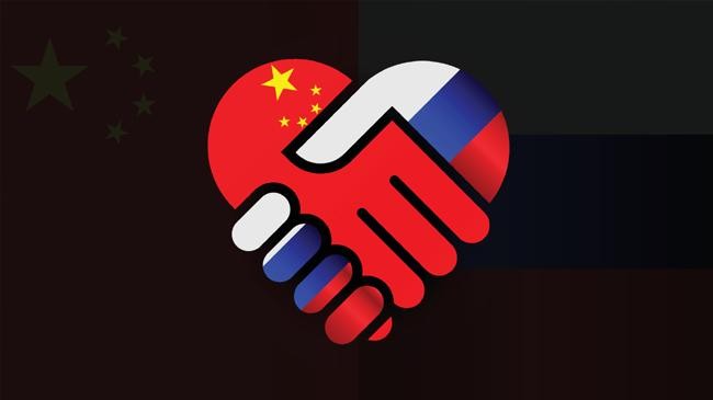flag russia china