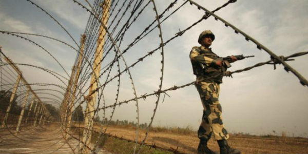 india installed laser walls in pakistan border