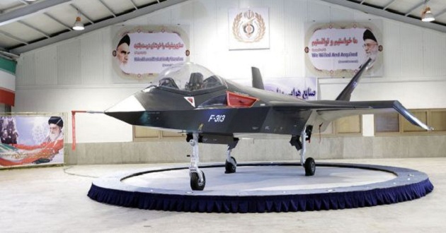 iran locally made fighter jet