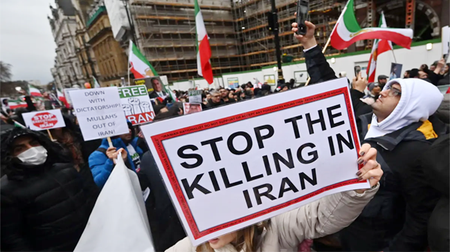 iran protests kill