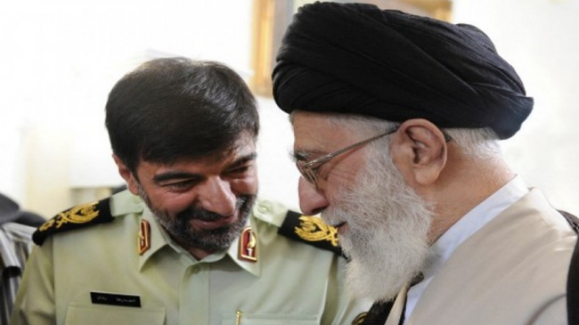 iran replaces police chief