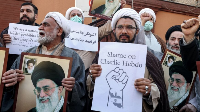 iranians protest