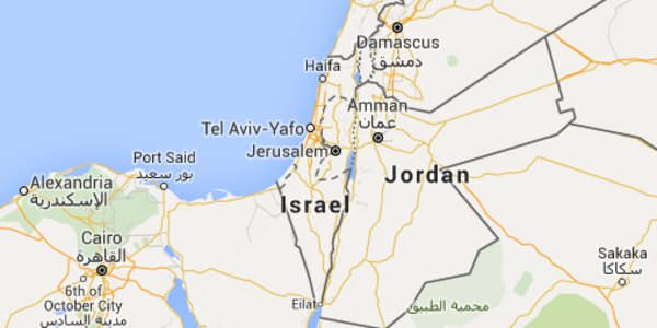 israel map