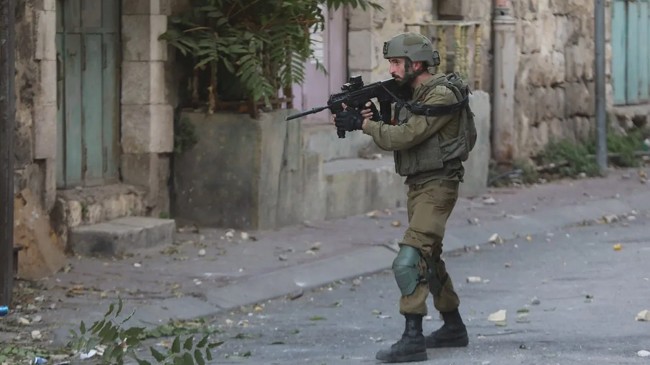 israeli forces in hebron west bank