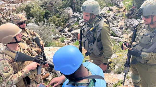 lebanon israel border altercation
