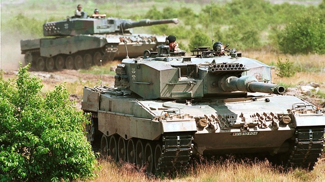 leopard 2 tanks