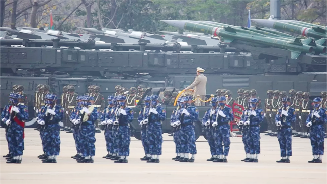 military vastly mianmar