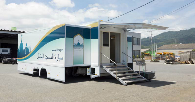 mobile mosque in japan