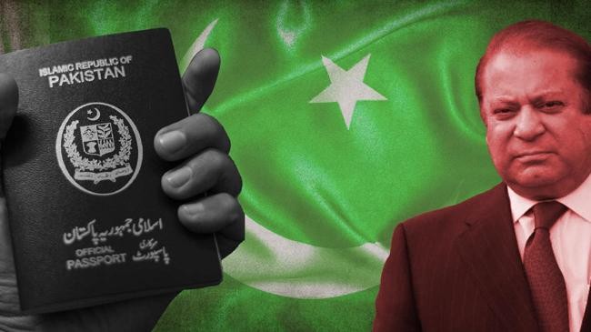 nawaz sharif and diplomatic passport