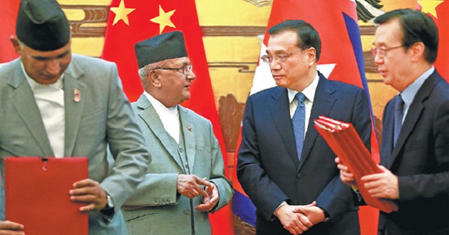 nepal china 14 agreements