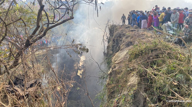 plane crash in nepal