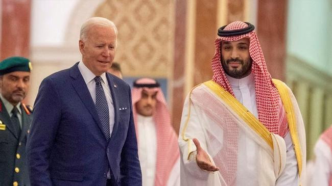 saudi crown prince mohammed bin salman and us.president joe biden