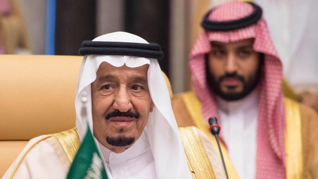 saudi king and crown prince