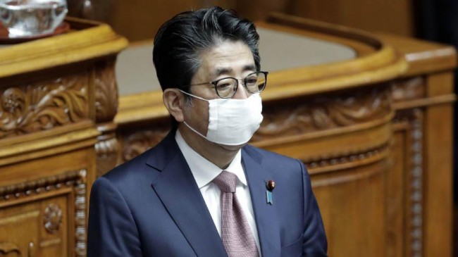 shinzo abe announced japan a state of emergency