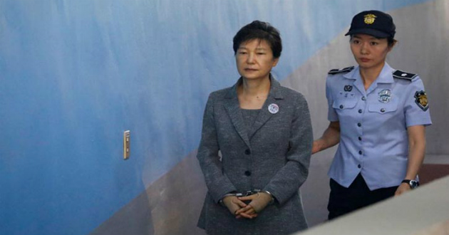 south korean president jail