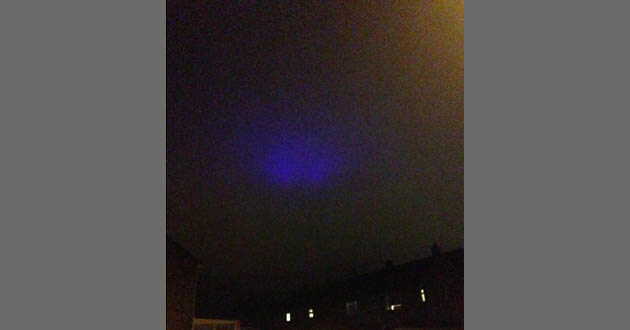 the mysterious light in englands sky