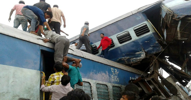train collision in india uttar prodesh
