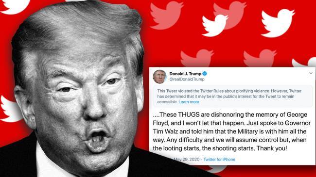 twitter restored account of donald trump