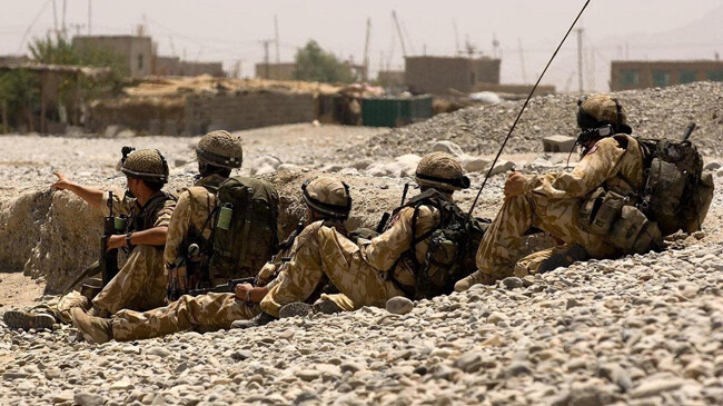 uk army in afganistan